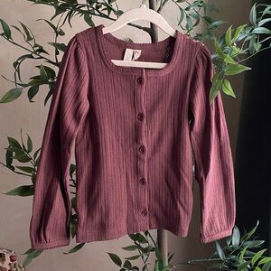 NWT Little Cotton Clothes Pointelle Top